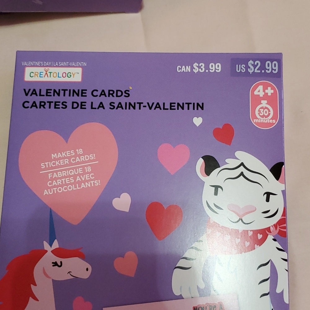 4 Boxes. Sticker Cards. - Picture 2 of 5